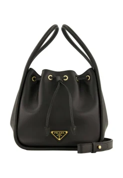 Damen Beuteltasche aus Leder BUCKET SOFT GRAIN