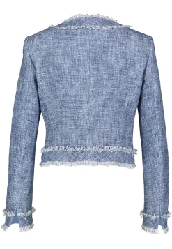 Damen Blazer aus Baumwoll-Mix