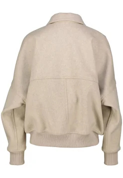Damen Blouson aus Kaschmir und Wolle