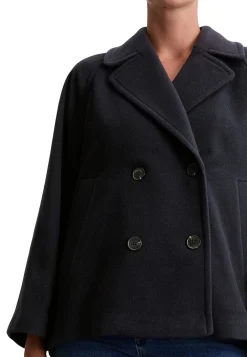 Damen Cabanjacke mit Wolle