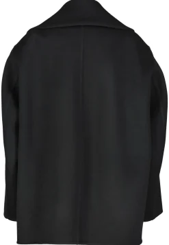 Damen Caban-Mantel aus Wolle