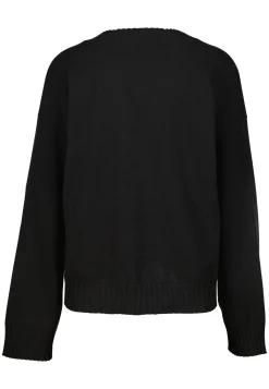 Damen Cardigan aus Wolle mit Seide und Kaschmir PLATINUM Boxy Fit