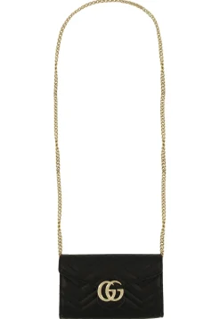 Damen Clutch aus Matelassé-Leder Small