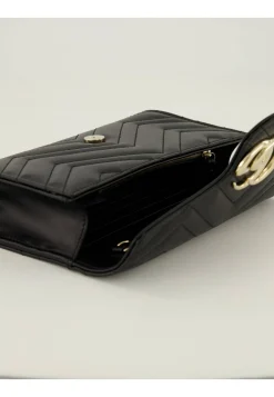 Damen Clutch aus Matelassé-Leder Small