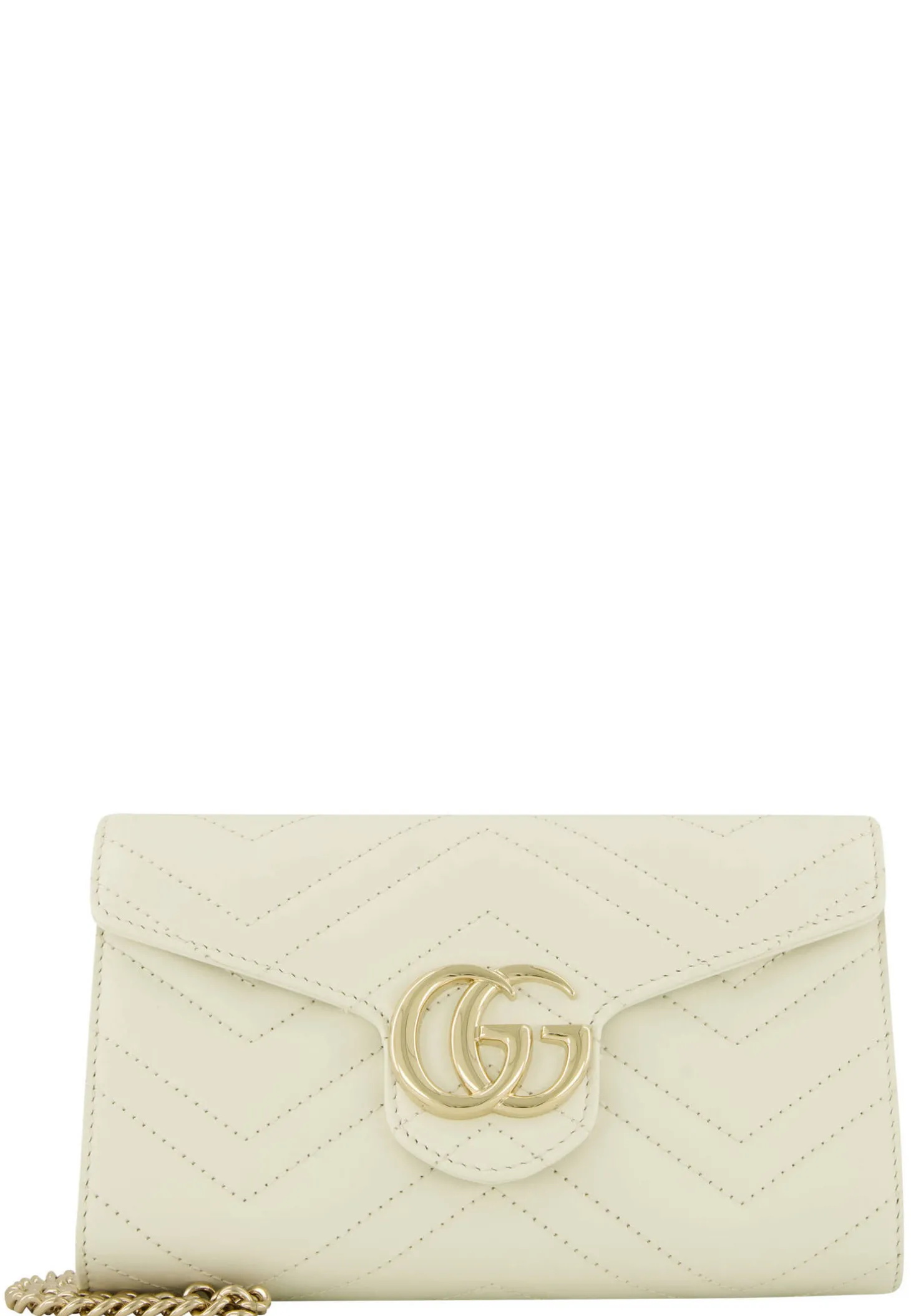 Damen Clutch aus Matelassé-Leder Small