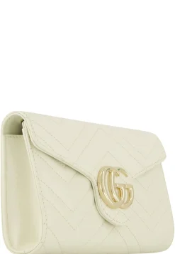 Damen Clutch aus Matelassé-Leder Small