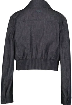 Damen Denimjacke aus Chambray