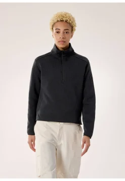 Damen Fleecepullover COVERT ZIP NECK W