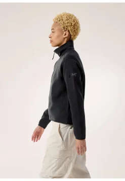 Damen Fleecepullover COVERT ZIP NECK W