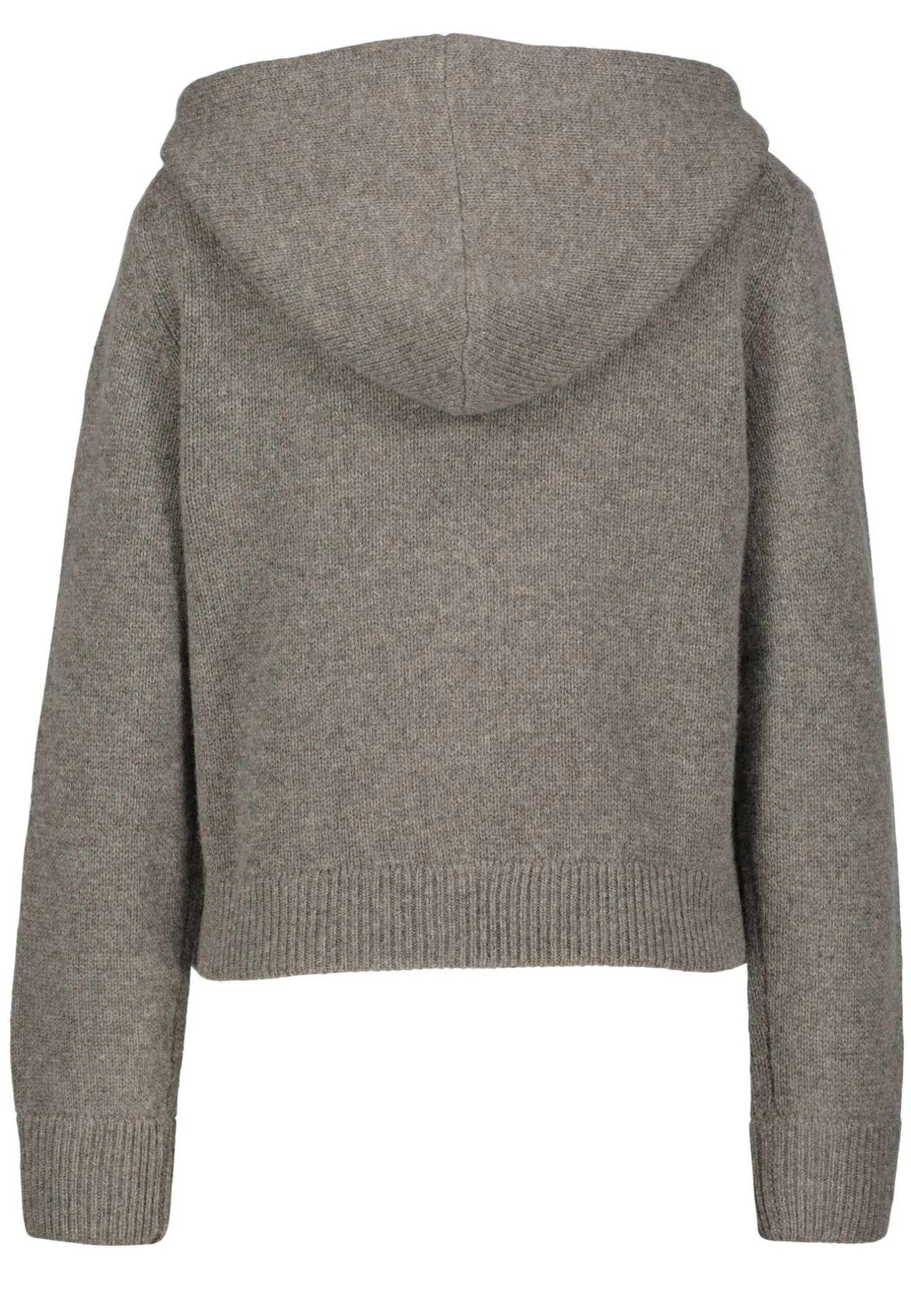 Damen Kaschmir-Strickjacke mit Kapuze HOODY CARDIGAN