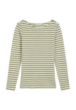 Damen Langarmshirt aus Baumwolle