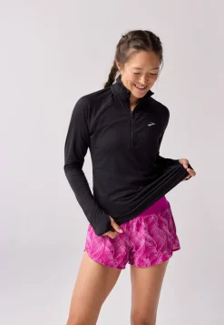 Damen Laufshirt DASH 1/2 ZIP 3.0