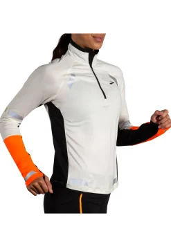 Damen Laufshirt RUN VISIBLE 1/2 ZIP 2.0 W