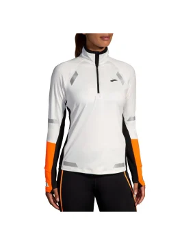 Damen Laufshirt RUN VISIBLE 1/2 ZIP 2.0 W