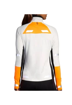 Damen Laufshirt RUN VISIBLE 1/2 ZIP 2.0 W