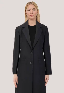 Damen Mantel aus Woll-Mix