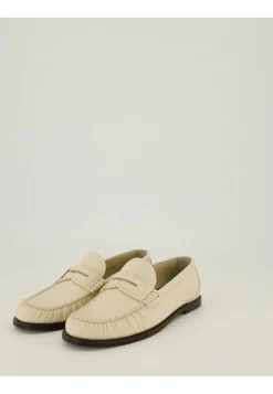 Damen Penny Loafer aus Leder