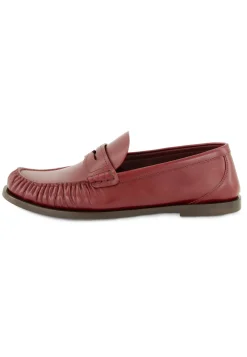 Damen Penny Loafer aus Leder