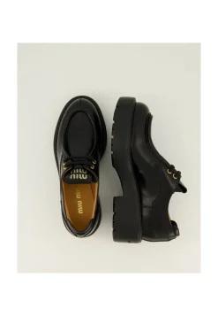 Damen Schnürschuhe aus Leder