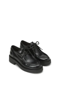 Damen Schnürschuhe aus Leder PERLA LOW LACE