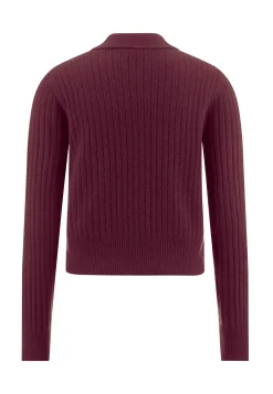 Damen Strickjacke aus Merinowolle und Kaschmir