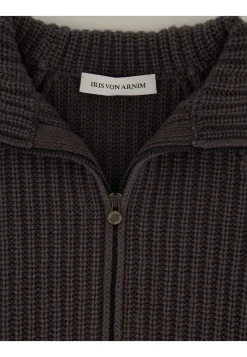 Damen Strickjacke aus Kaschmir FALLOU ZIP