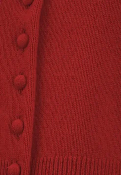 Damen Strickjacke aus Merinowolle und Kaschmir