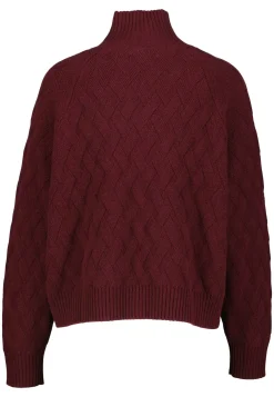 Damen Strickpullover mit Wolle und Kaschmir