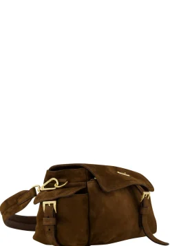 Damen Umhängetasche MULTIPOCKET SUEDE