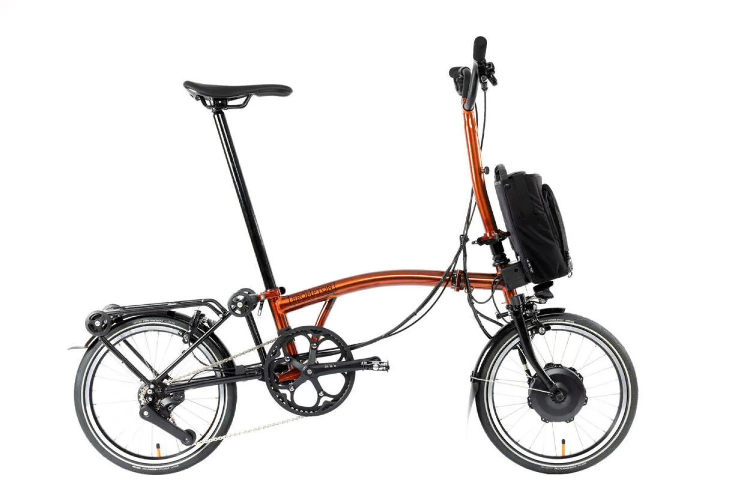 Faltbares E-Bike C LINE ELECTRIC FLAME LACQUER