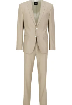 Herren Anzug mit Schurwolle H-HUGE Slim Fit