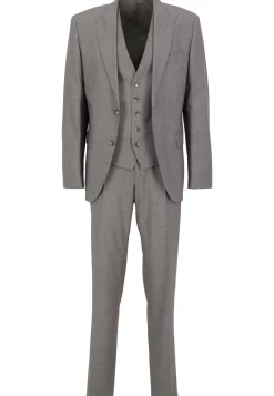 Herren Anzug mit Wolle Dreiteilig H-JECKSON-3PCS-241 Regular Fit