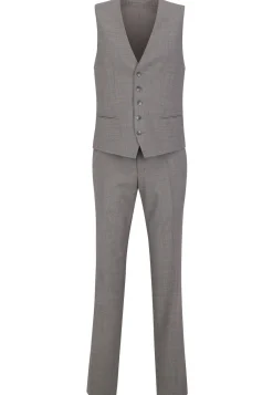 Herren Anzug mit Wolle Dreiteilig H-JECKSON-3PCS-241 Regular Fit