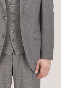 Herren Anzug mit Wolle Dreiteilig H-JECKSON-3PCS-241 Regular Fit