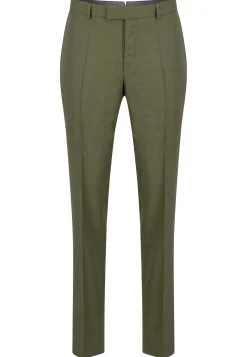 Herren Anzug Schurwolle mit Seide L-HARVERS Slim Fit