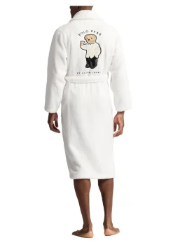 Herren Bademantel aus Baumwolle