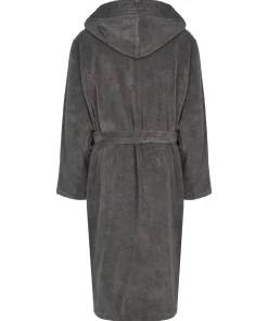 Herren Bademantel mit Kapuze