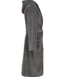 Herren Bademantel mit Kapuze