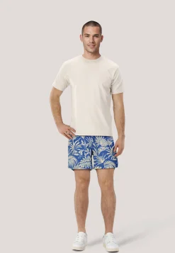 Herren Badeshorts TROPICAL PRINT SWIM SHORTS
