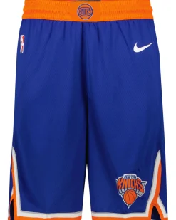 Herren Basketballshorts NEW YORK KNICKS NBA SWINGMAN SHORTS ICON EDITION