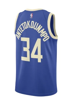Herren Basketballtrikot NBA GIANNIS ANTETOKOUNMPO MILWAUKEE BUCKS 2024/25 City Edition