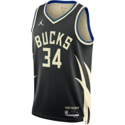 Herren Basketballtrikot NBA STATEMENT EDITION MILWAUKEE BUCKS Giannis Antetokounmpo
