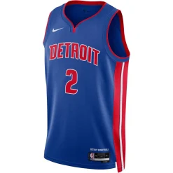 Herren Basketballtrikot NBA DETROIT PISTONS CUNNINGHAM CADE ICON EDITION