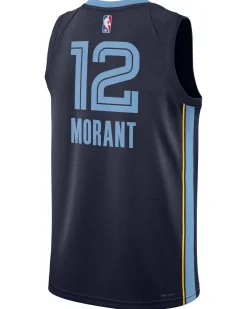 Herren Basketballtrikot NBA JA MORANT MEMPHIS GRIZZLIES ICON EDITION