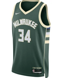 Herren Basketballtrikot NBA GIANNIS ANTETOKOUNMPO MILWAUKEE BUCKS ICON EDITION