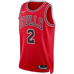 Herren Basketballtrikot NBA BALL LONZO CHICAGO BULLS ICON EDITION 2022/23
