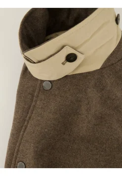 Herren Übergangsjacke mit Wolle