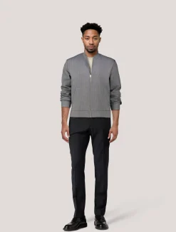 Herren Blouson COMO HERRINGBONE BOMBER JACKET