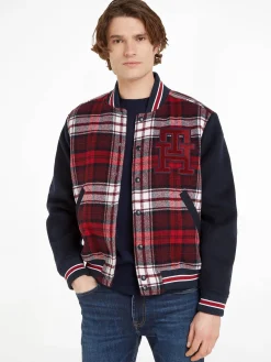 Herren Bomberjacke VARSITY mit Wolle