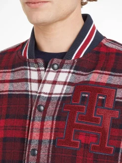 Herren Bomberjacke VARSITY mit Wolle